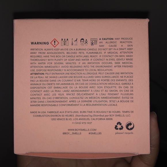 Boy Smells ST. AL Candle - Picture 3 of 4